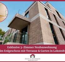 Exklusive 3-Zimmer Neubauwohnung im Erdgeschoss mit Terrasse & Garten in Lokstedt - Hamburg / Lokstedt
