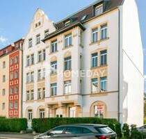 Altbaucharme: 2-Zimmer-Wohnung mit ca. 43 Quadratmetern Wohnfläche in gefragter Umgebung - Plauen