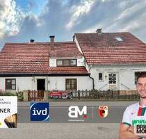 Komplettes Doppelhaus - eine Haushälfte zum Gestalten, eine mit zuverlässiger Mieterin - Buttenwiesen