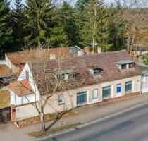 Teil-saniertes und seenahes Ensemble im Zentrum des Malerdorfs Ferch für Wohnen undoder Gewerbe: - Schwielowsee