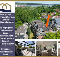 Einfach WOW- Ihre Ruheoase über den Dächern von Bad Zwischenahn mit Sauna und 2 großen Dachterrassen