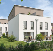 Neubau zum Mietpreis? In Hausen wirds möglich. Bezahlbare DHH mit eigenem Garten, Terrasse & Dachterrasse