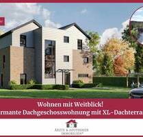 Exklusives Dachgeschoss mit Charme - 2-Zimmer-Wohnung und großer Dachterrasse - Moormerland Neermoor