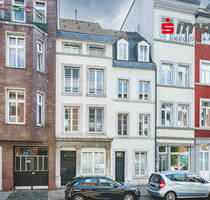 Teilweise vermietetes Mehrfamilienhaus mit großer Lagerhalle zwischen Jakobsplatz und Dom - Aachen St. Jakob