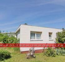 EFH im Bungalowstil mit Wintergarten, Keller und großem Grundstück in ruhiger Siedlungslage - Droyßig