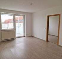 sanierte, helle 3-Raum-Wohnung mit Balkon und Tageslichtbad in ruhiger Lage - Leisnig Polkenberg