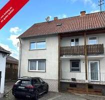 Teilvermietetes Dreifamilienhaus mit Garage und Nebengebäude in ruhiger Lage von Mehlingen