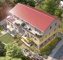 NEUBAU: Energieeffiziente (A+) 3-Zimmer-Wohnung mit großem Balkon, Garage und Aufzug - Hannover Wettbergen