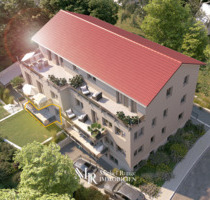 NEUBAU: Energieeffiziente (A+) 4-Zimmer-Wohnung mit großem Balkon, Garage und Aufzug - Hannover Wettbergen