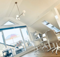 Biete Loft mit Dachterrasse und Pool - All-in-Miete - München Schwabing-Freimann