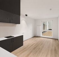 Moderne 2 Zimmer Wohnung Medium (unmöbliert) mit Küche, Zugang zu Fitnessstudio und großzügigen Terrassen - Hamburg Harburg