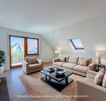 Gemütliche 2-Zimmer-Dachgeschosswohnung im Zentrum von Wolfschlugen