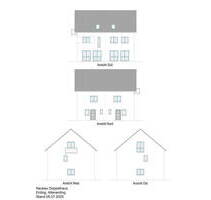 DHH Erding - Neubau - zentrale Lage in kleiner Seitenstraße