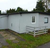 Holzhaus, Dauer-Wohnen oder Wochenendhaus auf Campingplatz - Tespe