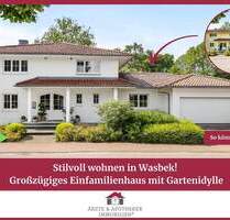 Stilvoll wohnen in Wasbek - Großzügiges Einfamilienhaus mit Gartenidylle!