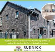 RUDNICK bietet Smart. Stilvoll. Nachhaltig - exklusive Neubau-Doppelhaushälfte mit Zukunftsstandard - Neustadt Bordenau