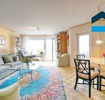 Rheinberg-Budberg: Solide vermietete Dachgeschosswohnung mit Balkon