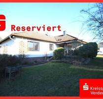 ZURZEIT RESERVIERT: Bungalow mit viel Platz und großem Grundstück in schöner Lage! - Langwedel Etelsen