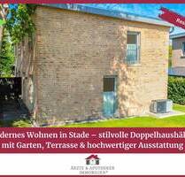 Modernes Wohnen in Stade- stilvolle Doppelhaushälfte mit Garten, Terrasse & hochwertiger Ausstattung
