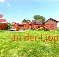 Werne-Horst: ländlich gelegenes Anwesen mit Garagen auf ca. 2.600 m² Grundstück