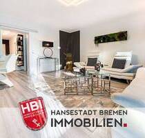 Osterholz Vollmöblierte, top-sanierte 3-Zimmerwohnung mit Sonnenloggia und Garage in ruhiger Lage - Bremen Ellenerbrok - Schevemoor