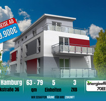 ++BESTPREIS++ MIET-ENERGIESPAREND 3 ZKB mit 22.500 € 70 EE KfW-Förderung - Hamburg Wandsbek