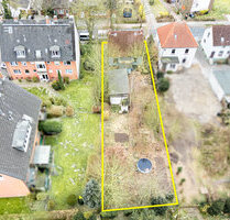 Ein guter Grund zu Bauen: Ca. 730 m² Grundstück in ruhiger, aber verkehrsgünstiger Lage - Hamburg Lohbrügge