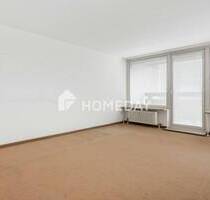 Renovierungsbedürftige 3-Zimmer-Wohnung mit zwei Loggien und optionalem Tiefgaragenstellplatz - Nürnberg Langwasser