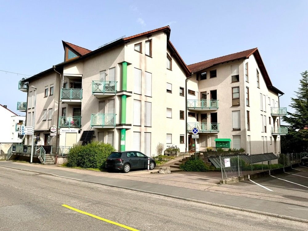 Single-Appartment in zentraler Lage am Rande der historischen Altstadt mit TG-Stellplatz - Marbach am Neckar