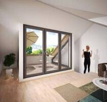 Seesicht Neubau Galeriewohnung mit Südbalkon + Dachterrasse 3½ Zimmer Energiestandard A+ - Gaienhofen