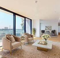 EDEN Tower! Spektakuläre Fünf-Zimmer-Wohnung mit grandiosem Skylineblick - Frankfurt am Main