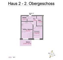 Wohnungstyp 4, Wohnung 17, Haus 2 - Neumünster Gartenstadt