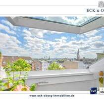 Ihr neues Zuhause über den Dächern Kiels 3 Zimmer-Dachgeschosswohnung mit Panoramaausblick
