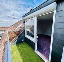 helle und geräumige Dachgeschosswohnung mit Balkon und herrlichem Ausblick über Remscheid