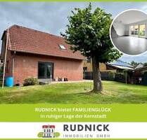 RUDNICK bietet FAMILIENGLÜCK in ruhiger Lage der Kernstadt - Wunstorf
