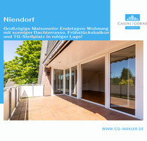 Großzügige Maisonette-Endetagen-Wohnung mit sonniger Dachterrasse, Frühstücksbalkon + TG-Stellplatz! - Hamburg Niendorf