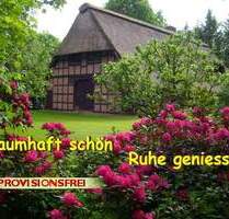 Reetdach-Fachwerkhaus im eigenen Wald - Gnarrenburg-Klenkendorf