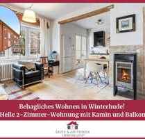 Behagliches Wohnen in Winterhude! Helle 2-Zimmer-Wohnung mit Kamin und Balkon - Hamburg / Winterhude