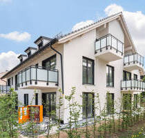 Erstbezug: Lichtdurchflutete Neubau-Wohnung auf der obersten Etage mit Grünblick und Süd-Balkon - München Daglfing