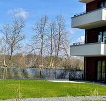 Traumhafte 3-Zi-Neubauwohnung mit Garten direkt am Wasser (Erstbezug)! - Berlin Grünau