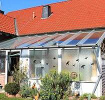 Rüthen-OT, EG- Eigentumswonung im 2- Familienhaus mit Garage, Carport, Garten mit Wintergarten und Gartenhaus