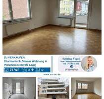 Charmante 3 Zimmerwohnung zu verkaufen! - Pforzheim Weststadt