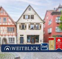 WEITBLICK: Altstadtjuwel! - 295.000,00 EUR Kaufpreis, ca.  160,00 m² Wohnfläche in Marbach am Neckar (PLZ: 71672)