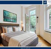 Geschmackvolle Hochparterre-Altbauwohnung mit eigenem Garten - Frankfurt am Main Nordend-West