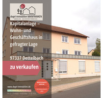 Wohn- und Geschäftshaus mit Entwicklungschance in Dettelbach