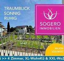 RUHIG, SONNIG, GROSSZÜGIG - 4 Zimmer, Balkon, PP - Friedrichsdorf