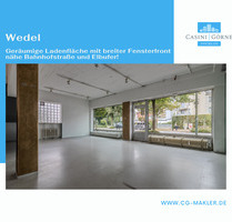 Geräumige Ladenfläche mit breiter Fensterfront nähe Bahnhofstraße und Elbufer! - Wedel