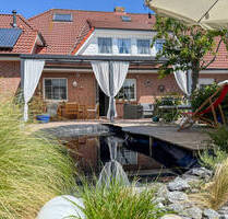 Gemütliches Einfamilienhaus mit Ferienwohnungen in Werdum, 270?m² Wohnfläche, traumhafte Südterrasse