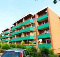 gepflegte 2-Zimmer-Hochparterre-Wohnung mit Balkon in grüner Ortsrandlage - Horneburg