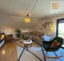 Dachgeschosswohnung mit gemütlichem Ambiente inkl. Garten und Terrasse - Kitzingen